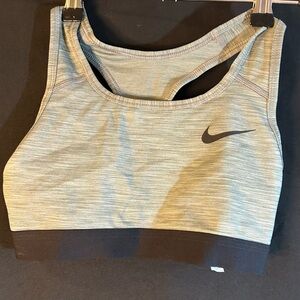 Nike Women's Heathered Gray Sports Bra